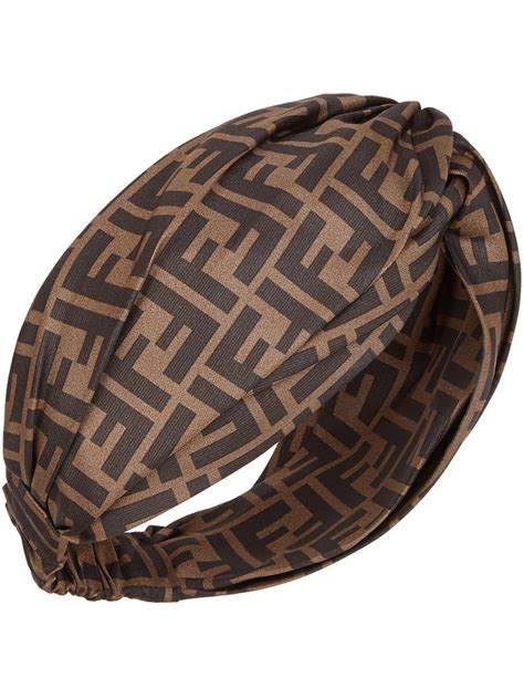 Fendi motif headband